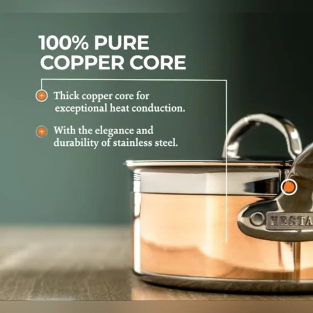 Hestan CopperBond Skillets, Retail Price $349.95 USD, Size 11